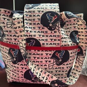 Houston Texans Themed Tote Bag